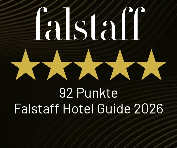 falstaff: 5 Stars, 92 Points, Falstaff Hotel Guide 2026